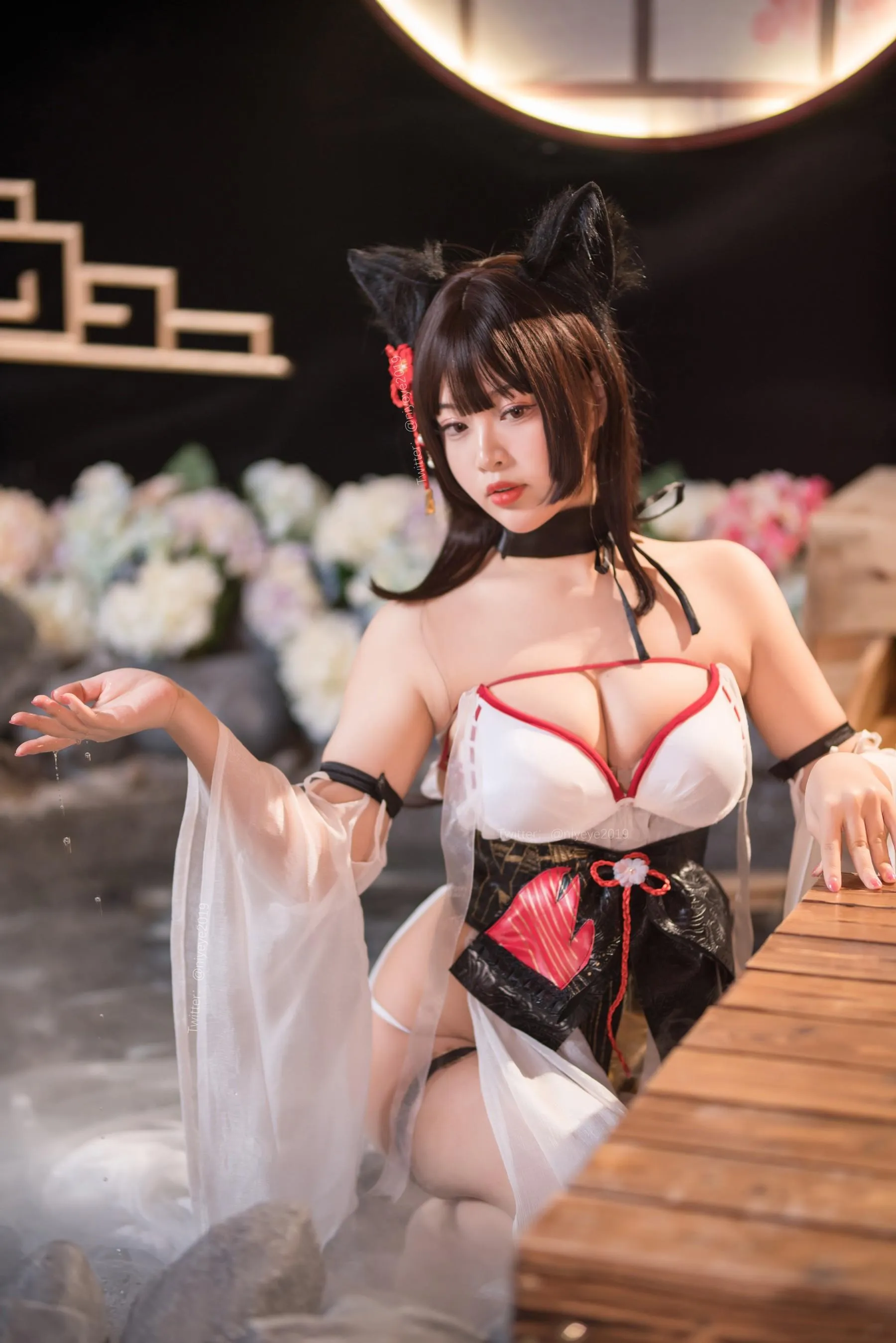 白烨 – NO.56 湿身天诚泳装 [61P]插图2